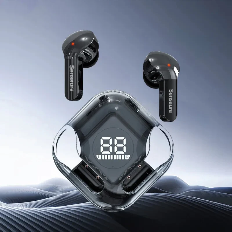 

TWS Bluetooth Earphones Wireless Earbuds In-ear HiFi Stereo Original Headset Touch Control Noise Cancelling Headphone