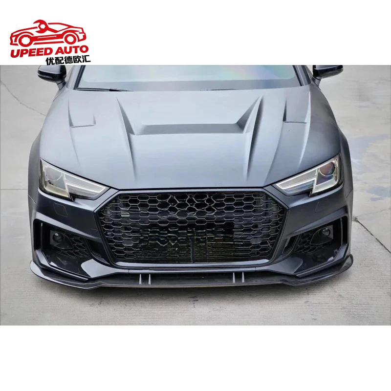 Suitable for Factory Hot Selling Flash Sale! A4 to RS4 Body Kit | Front Bumper+Grill+Diffuser