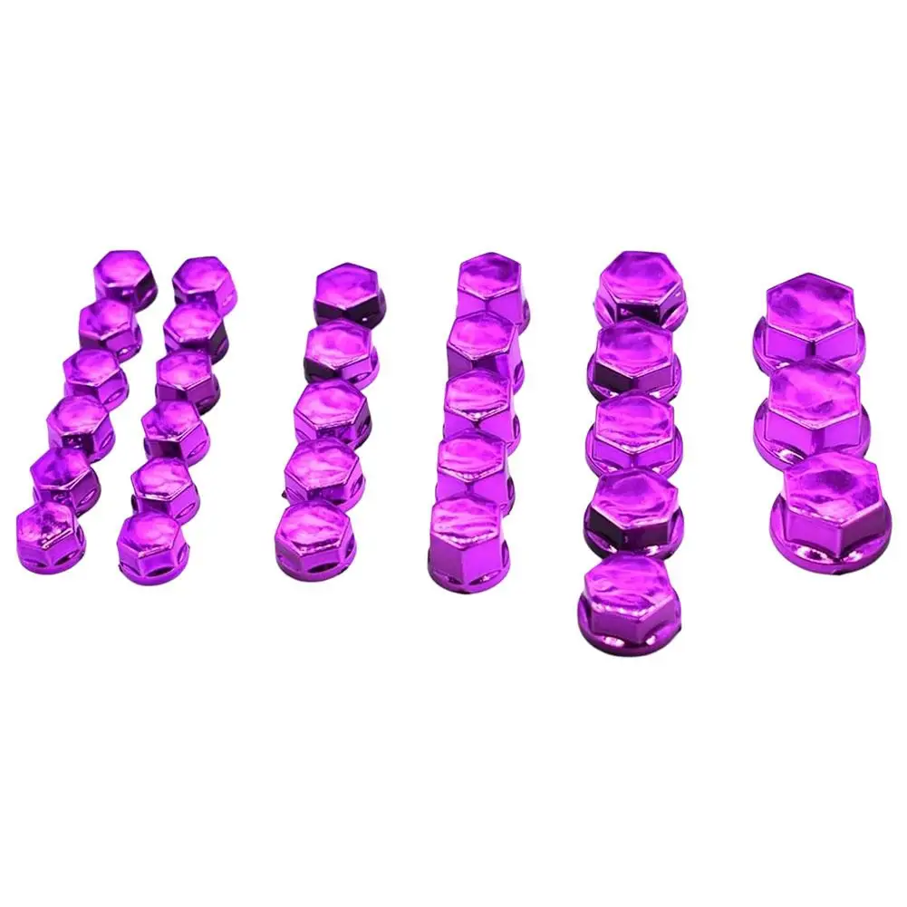 Universal 30PCS motorcycle modeling plating nut decorative screw cap For Yamaha FZ1 FAZER FZ6 FZ6R FZ8 XJ6 MT01 MT03 MT-07 I2Y9