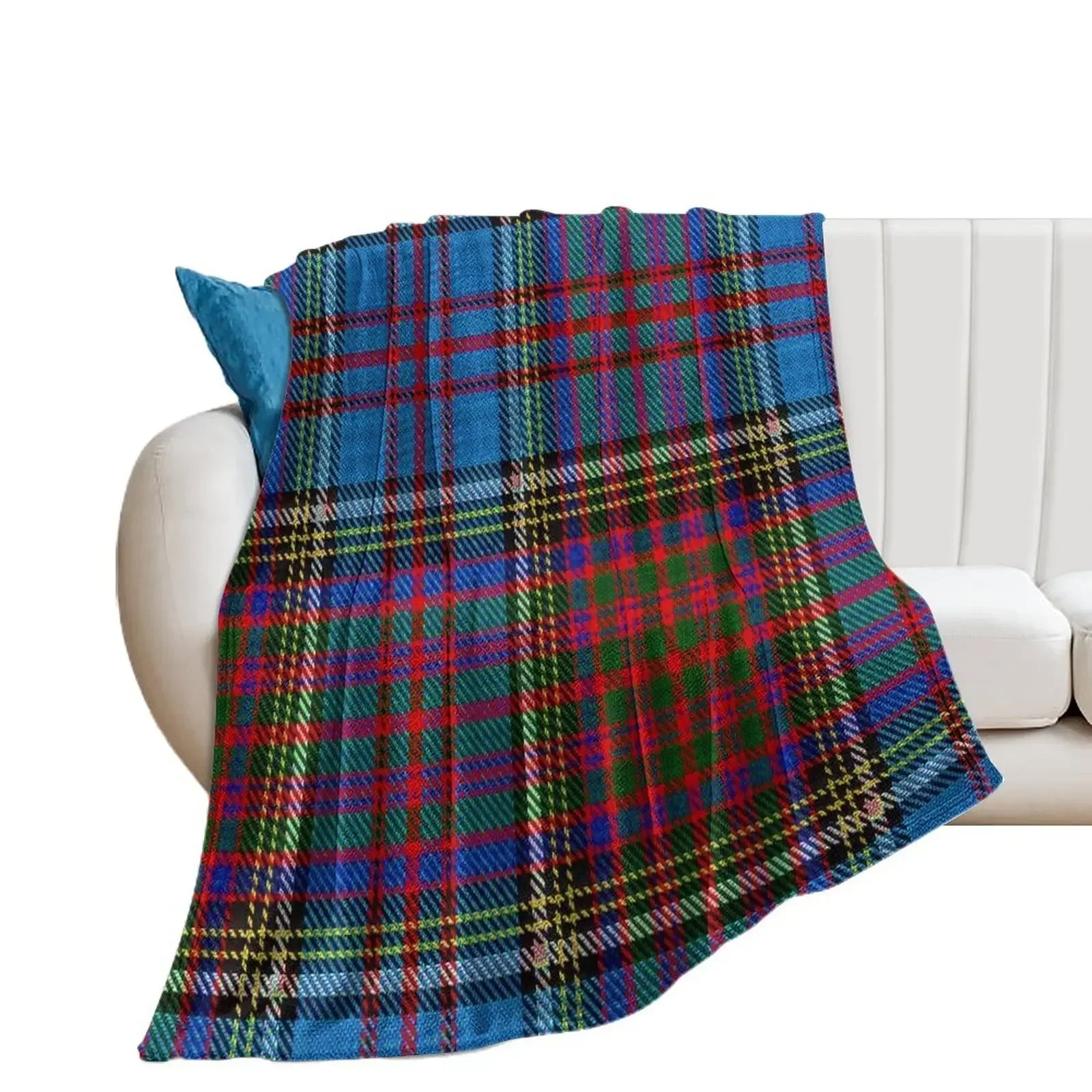 Anderson Clan Standard Tartan Throw Blanket Furrys Giant Sofa For Sofa Thin Blankets