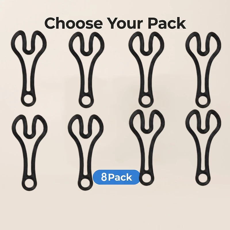 4/8Pcs Universal Shopping Cart Token Keychain Set