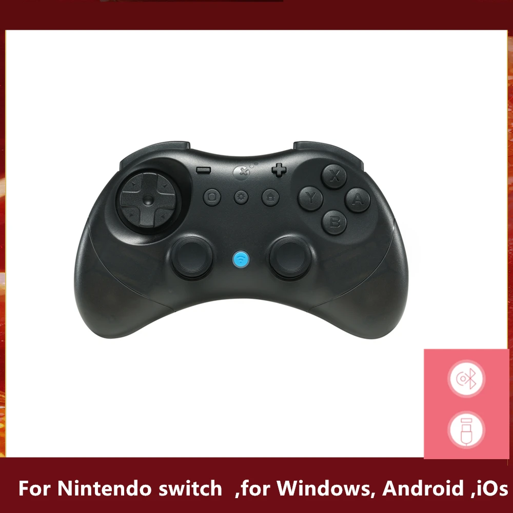 GuliKit Elves 2 Controller Hall Gaming Controller voor Switch, Windows, iOS & Android ROOD / Zwart Bluetooth Gamepad