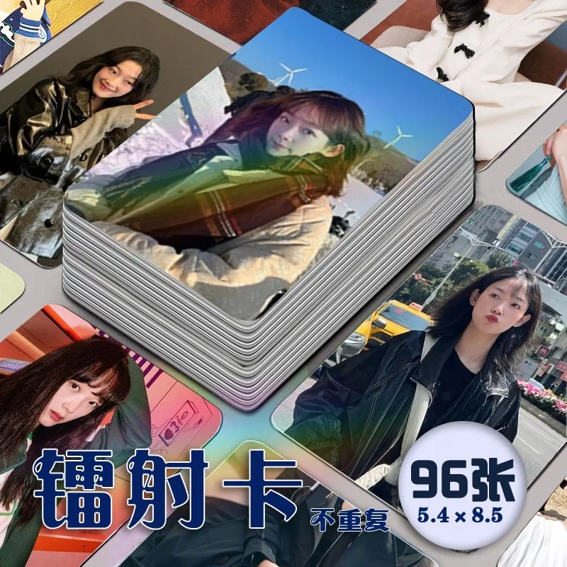 96 قطعة من بطاقة Yoo-mi Lee الصغيرة، مجموعة هدايا لمحبي البطاقات الصغيرة