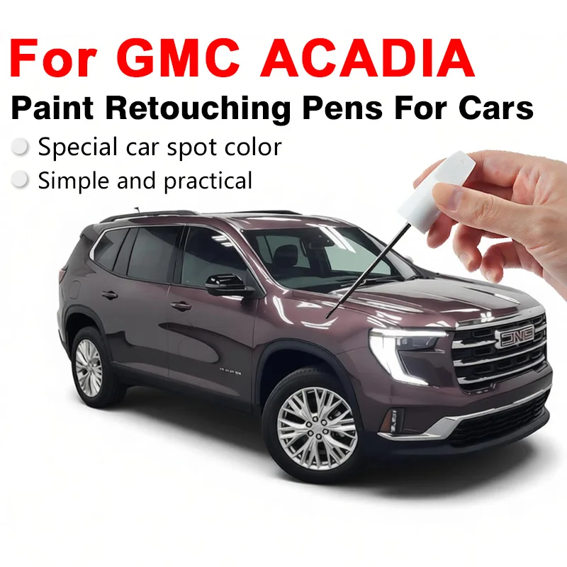 

For GMC ACADIA Scratch Repair Pen Waterproof Fade Resistant Restores Paint Color Covers Small Scratches Easily Volcanic Red