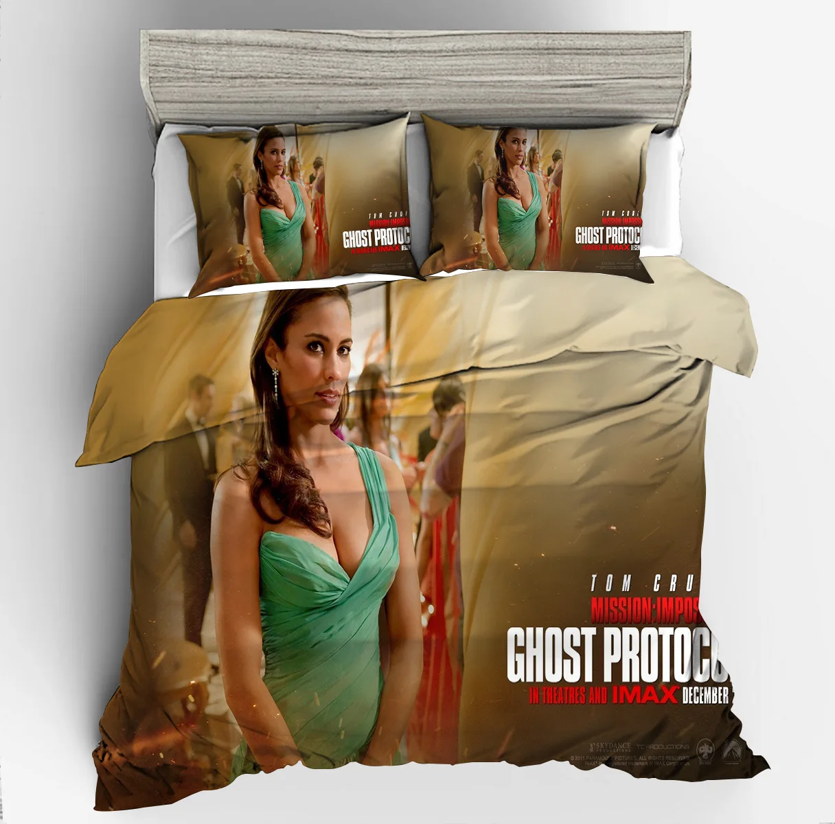 3pcs Bedding Set to-m cr-ush CIA 3D Printed Cozy Duvet Cover King Queen Twin Size Birthday Gift for Adult Bedroom Decor