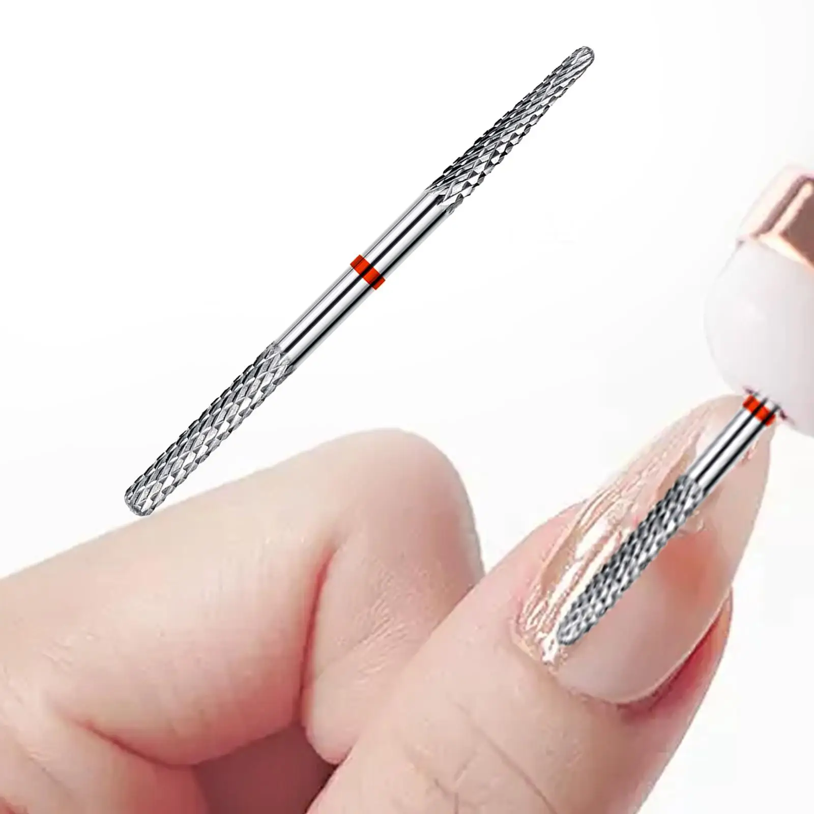 Profesjonalny frez do paznokci ze stopu, trwałe akcesoria do frezarki do paznokci, zestaw do manicure i pedicure do salonu kosmetycznego i do użytku domowego.