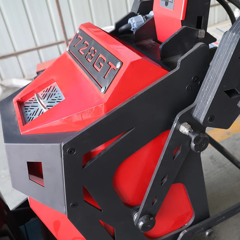 Rectificadora automática de suelo de hormigón, pulidora portátil con vacío, 728mm