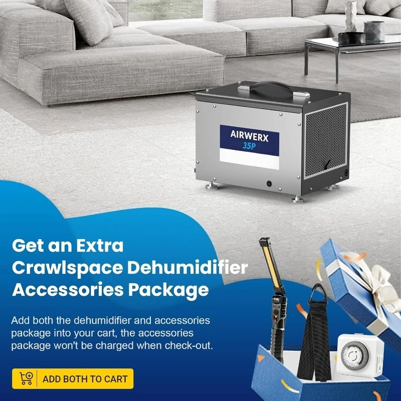 

Лучшая распродажа — 70-контактный осушитель для ползания BaseAire с насосом, осушители для всего дома для коммерческих помещений и подвалів со сливом