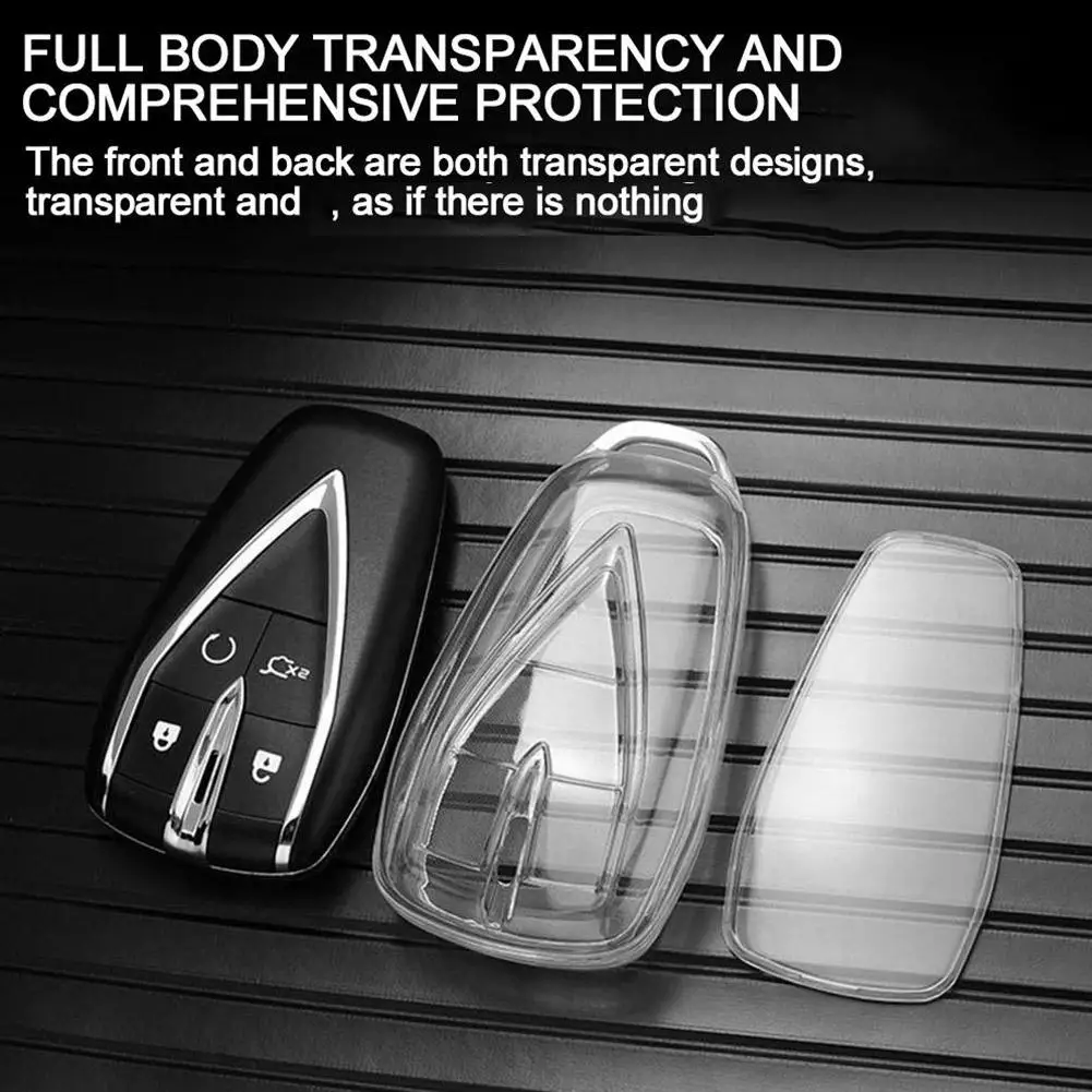  Tpu Car Key Case Cover Shell for Changan UNIT UNIK CS35PLUS CS55 PLUS CS75 PLUS Oshan X7 X5 Car Accessories U1A7