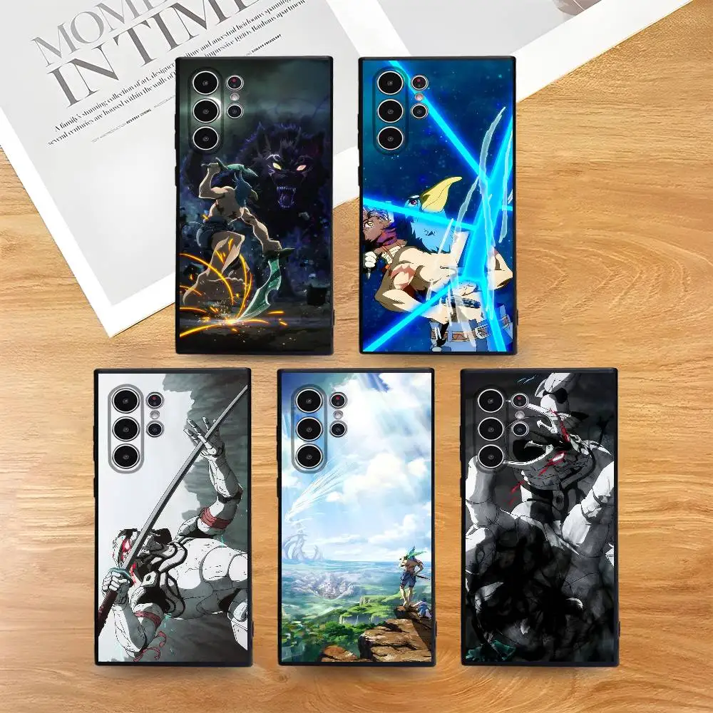 

Anime Shangri la Frontier Phone Case for Phone S series s21 s22 s23 s24 s25 FE Plus Ultra TPU Soft to Skin-friendly case