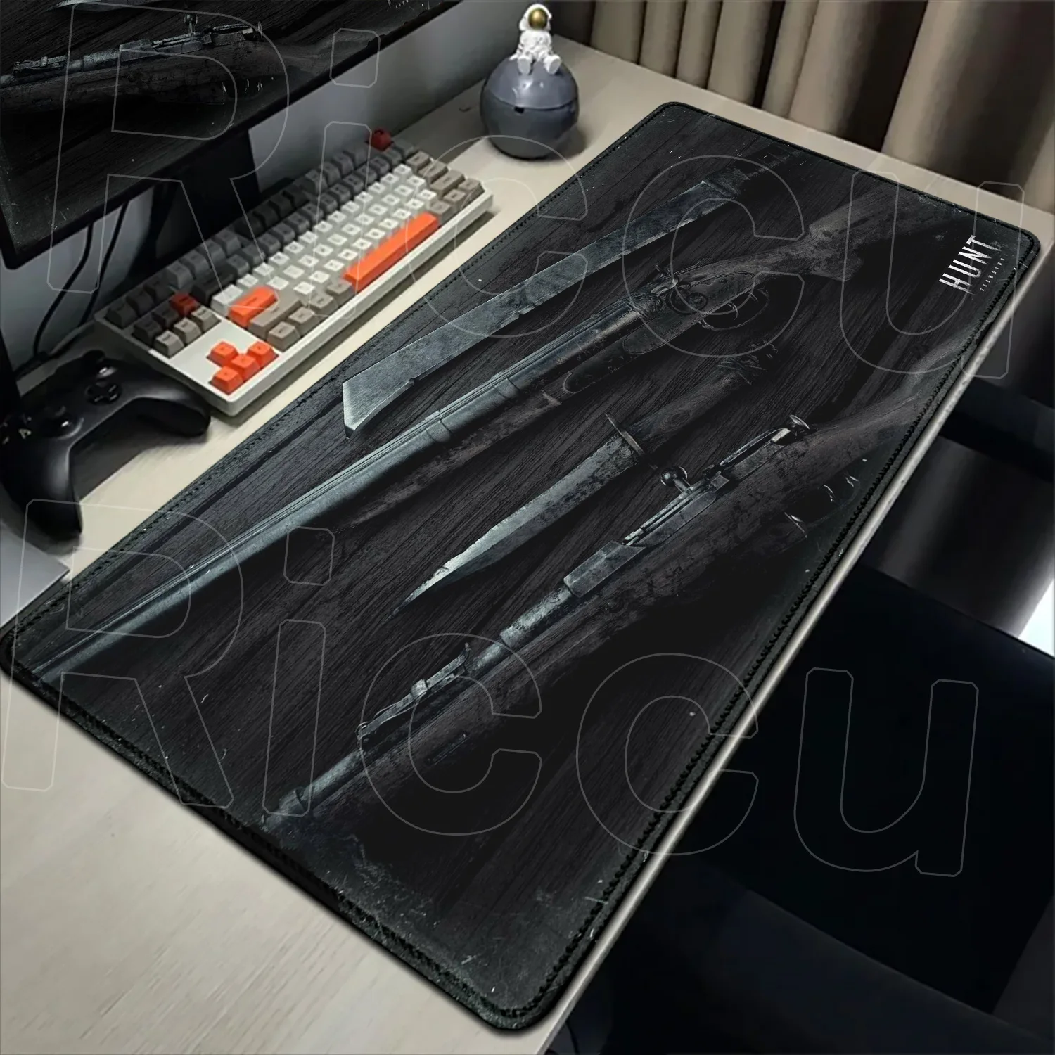 

XXL 30x60cm HD mouse pads Popular Gamer Hunt showdown Mouse Pad PC desk accessories Home Large natural rubber expand Desk Mat