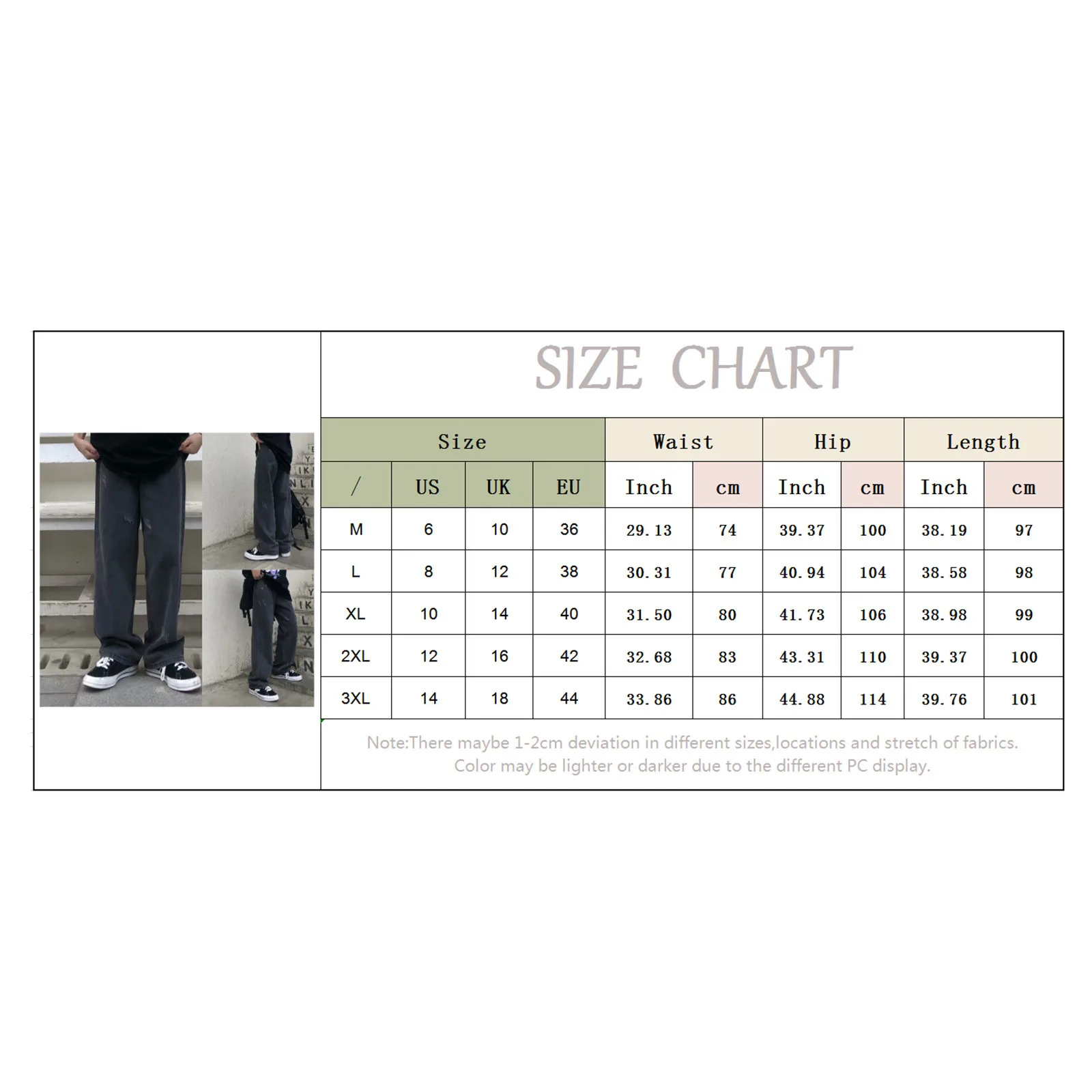 American Style Vintage Washing Distressed Jeans Men's Trendy Loose Straight-leg Wide-leg Casual Trousers New Autumn Item