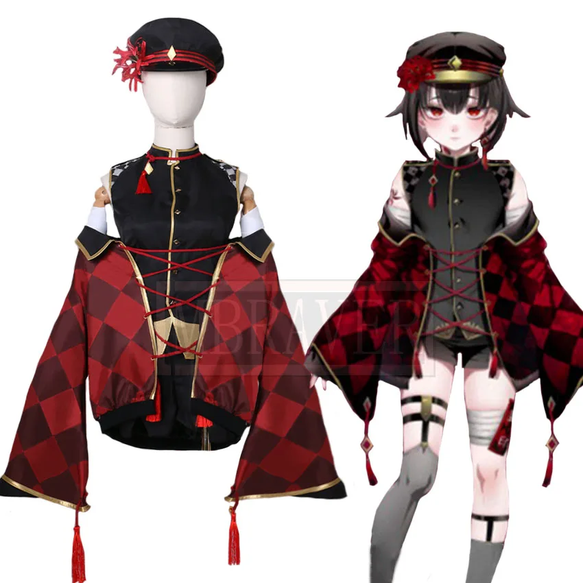 

Youtube Vtuber Hololive Shinoshima Raise Cos Cosplay Costume Uniform Christmas Halloween Custom-made Any Size