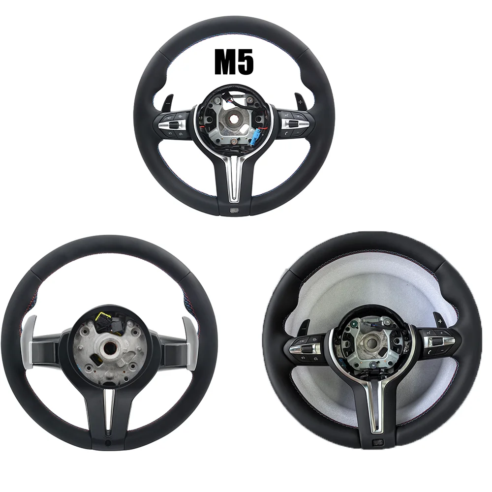 

Кожаный руль для BMW F20 F30 F31 F32 F34 F10 F11 F06 F01 F02 X1 F48 X2 F39 X3 F25 X4 F26 X5 F15 X6 F16 Спортивное рулевое управление