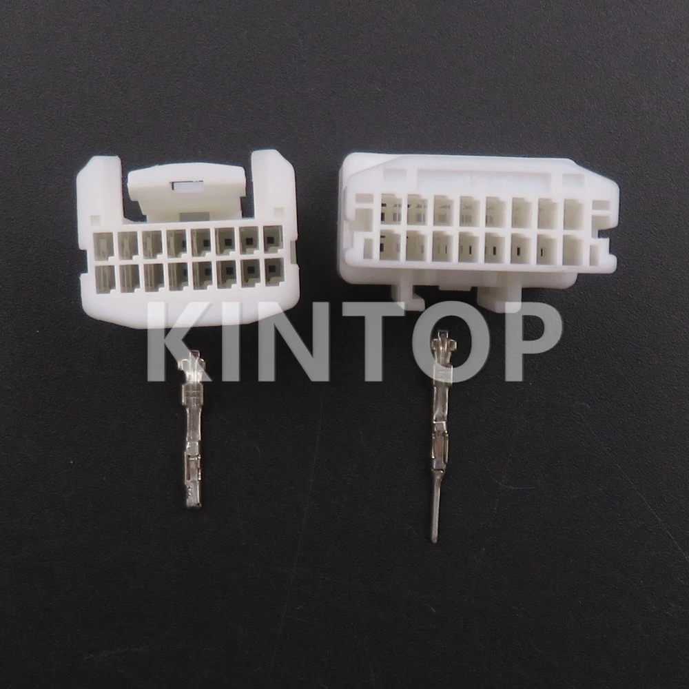 1 Set 16 pin connettore per cavo Audio a bassa corrente per auto 1473410-1 1318386-1 1473796-1 presa non sigillata per navigazione auto