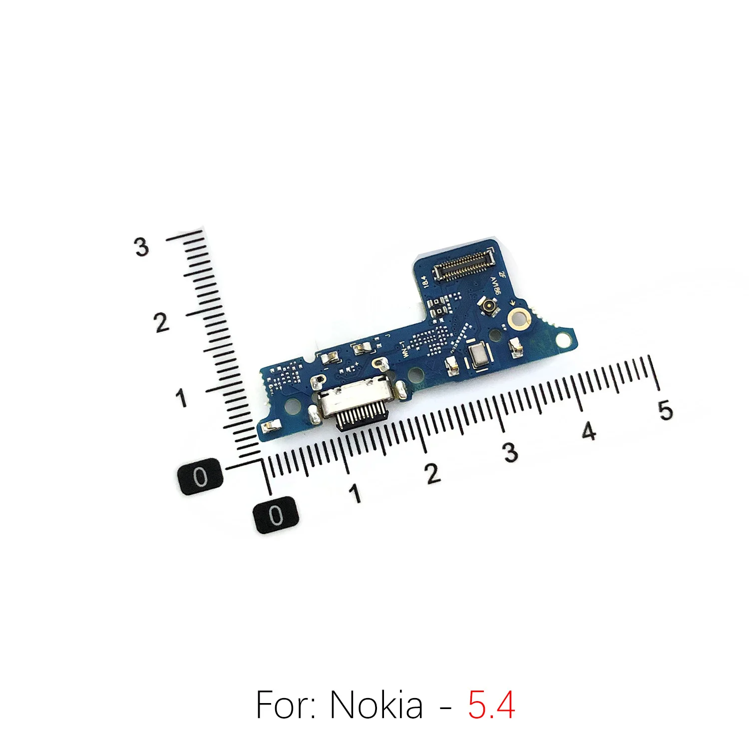 Dla Nokia 3 3.1 3.1Plus 3.2 3.4 Ładowarka USB Elastyczny kabel 5 4.2 5.1 5.3 5.4 Złącze portu ładowania Płytka mikrofonu