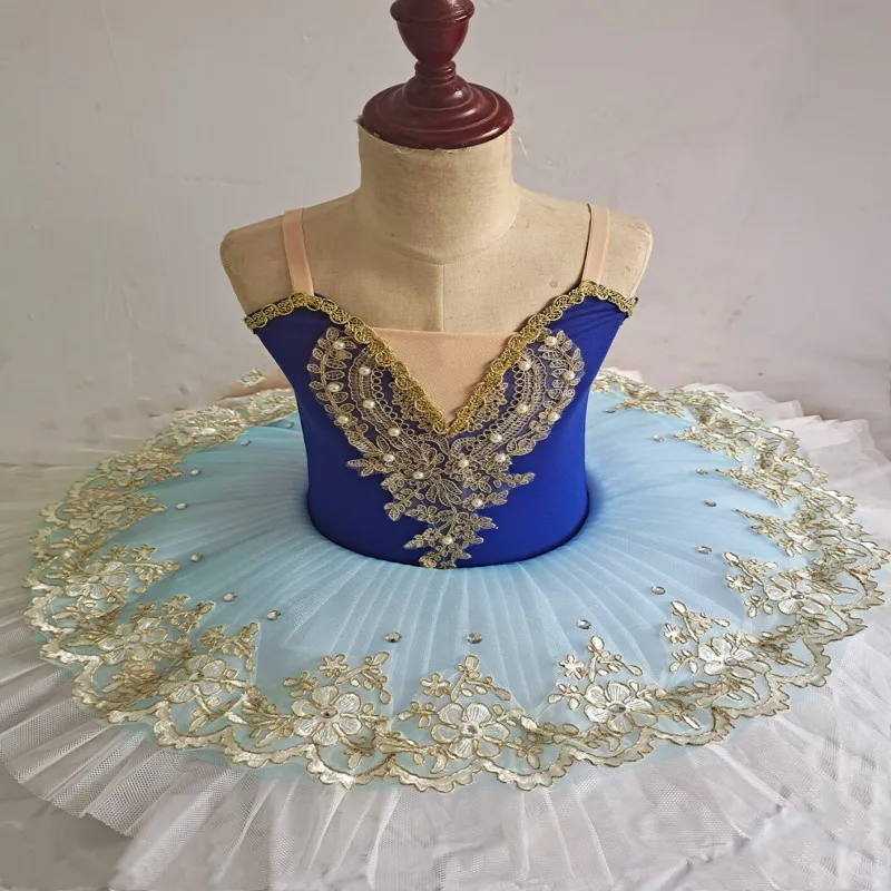 Tutu de Ballet professionnel pour filles, manches bouffantes, robe de ballerine en Tulle, justaucorps de gymnastique, Costume de danse Tutu pour filles, nouvelle collection