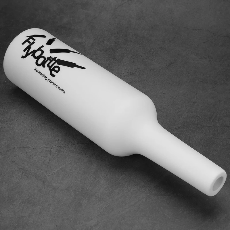 White Flair Bartender Bartending Practice Silicone Bar Pub Bottle Wine Cocktail Shaker