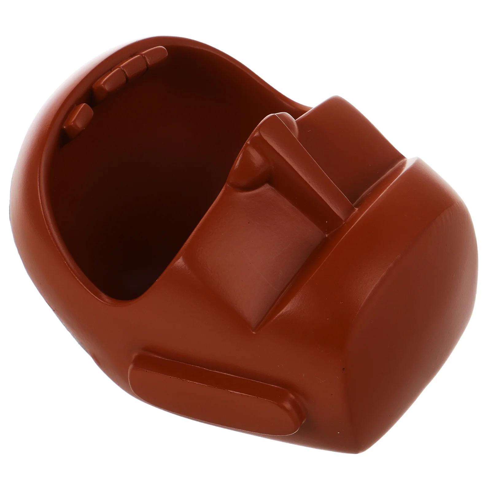 

Decorative Moai Resin Statue Tray Jewelry Holder Key Organizer Candy Dish Storage Tray Thickened for Home Moai Key Bowl