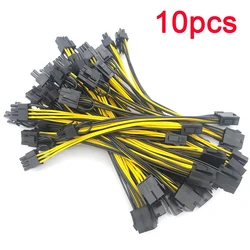 PCI 익스프레스-듀얼 PCIE 8 (6 + 2) 핀 전원 케이블, 마더 보드 그래픽 카드, PCI-E GPU 전원 데이터 케이블 분배기, 20cm, 5, 10 개