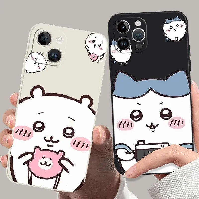 Милый чехол для телефона Chiikawa Hachiware для Samsung Galaxy S25 S24 S23 S22 S21 S20 S10 Note 20 10 Lite Ultra Plus FE 4G 5G Cover