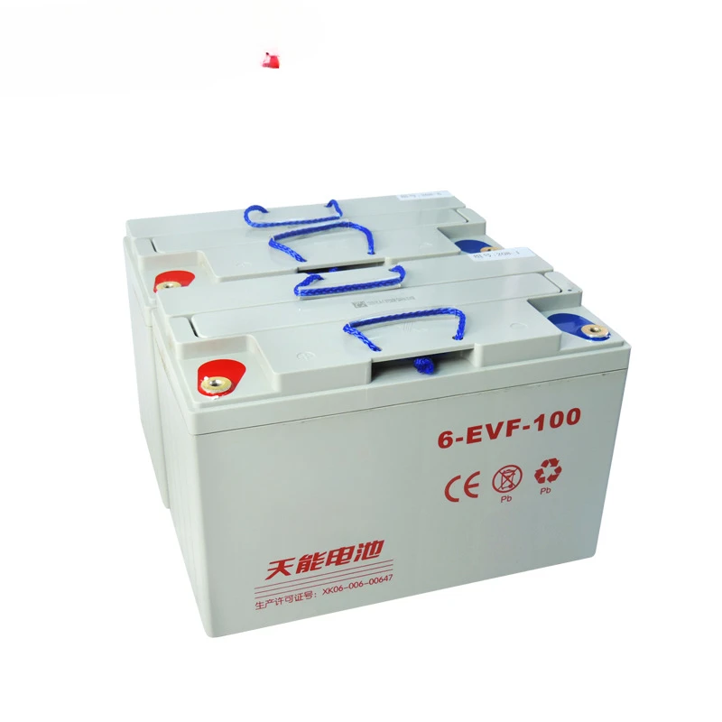 Washing machine battery Tianneng battery 12V100AH battery washing machine maintenance-free