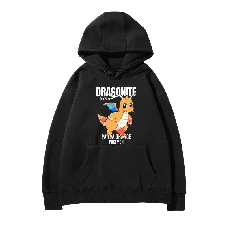

Универсальный худи-свитер Pokémon Fast Dragon для мужчин и женщин, осенне-зимняя коллекция 2026