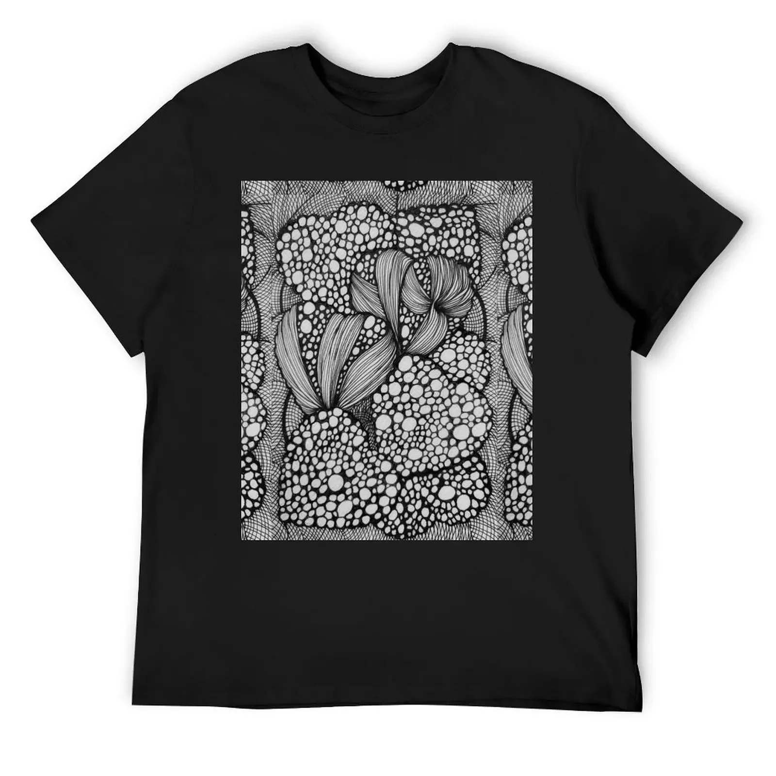 Hearts of Love zentangle Pattern T-Shirt aesthetic clothes Blouse sublime basketball graphic tees plus size men clothing