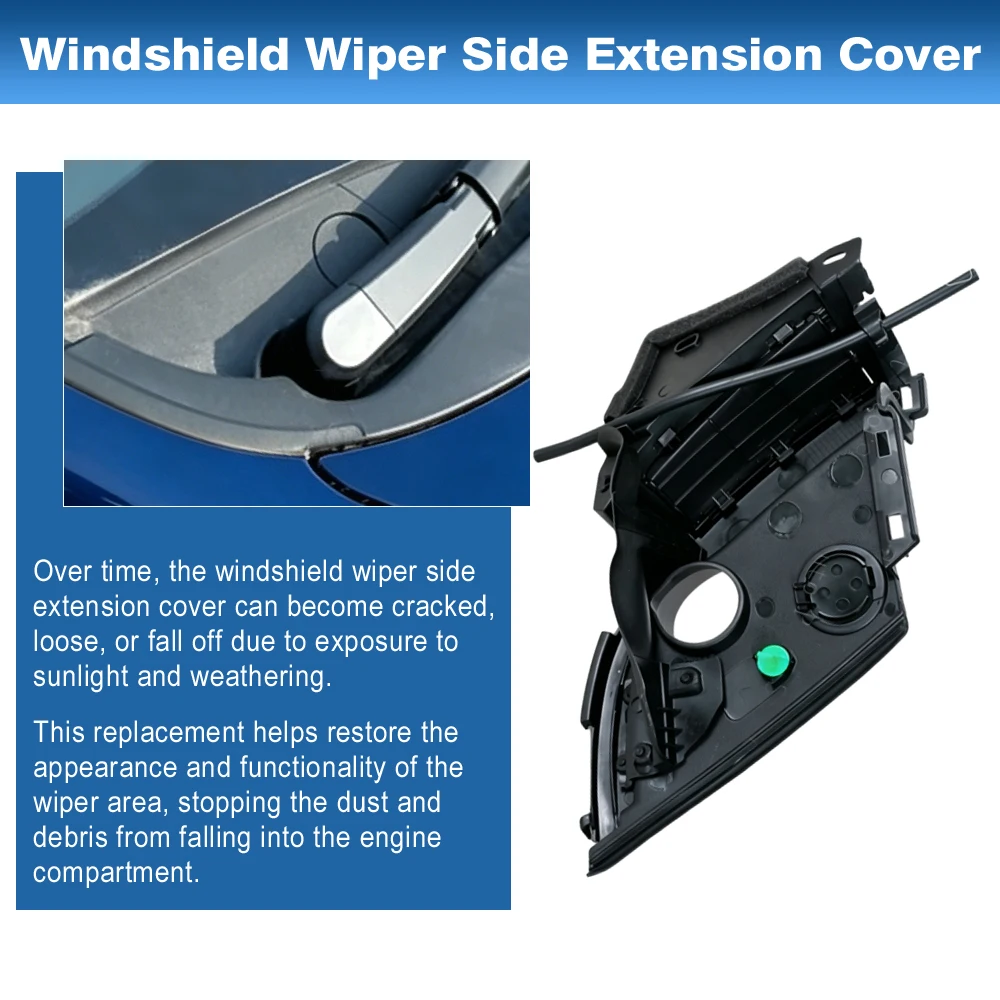 

Car Front Windshield Wiper Water Deflector Plate Panel Trim Left /Right 74220-SNV-H00, For Honda Civic FA1 FD1 FD2 2006-2011