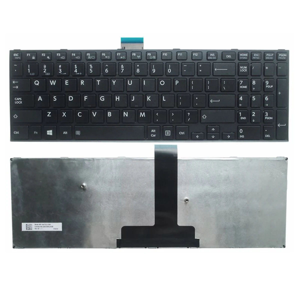 

New laptop English keyboard for Toshiba Satellite Pro R50-C Tecra A50-C Z50-C A50-C1510 A50-C1520 Z50-C1550 US Keyboard