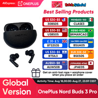Original Global Version Oneplus Nord Buds 3 Pro TWS Bluetooth Earphone 49dB Active Noise Canceling 44h Battery Life ForOneplus13