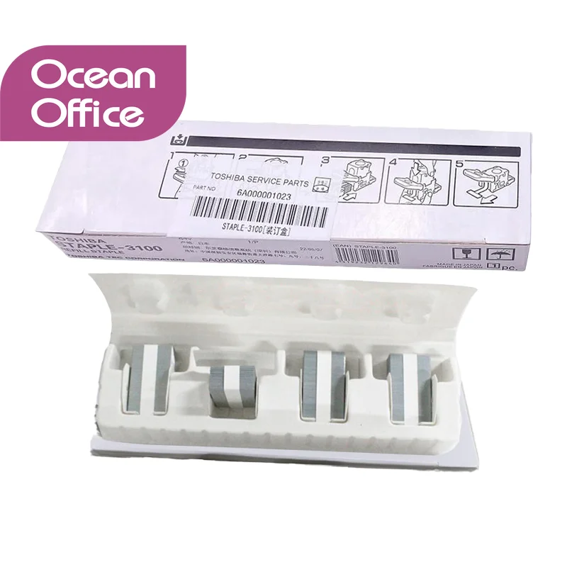 

Original STAPLE-3100 for Toshiba e-Studio 5540C 6550C 6540C 5560C 6560C 6570C Staples 3100 1 Box of 4 6A000001023