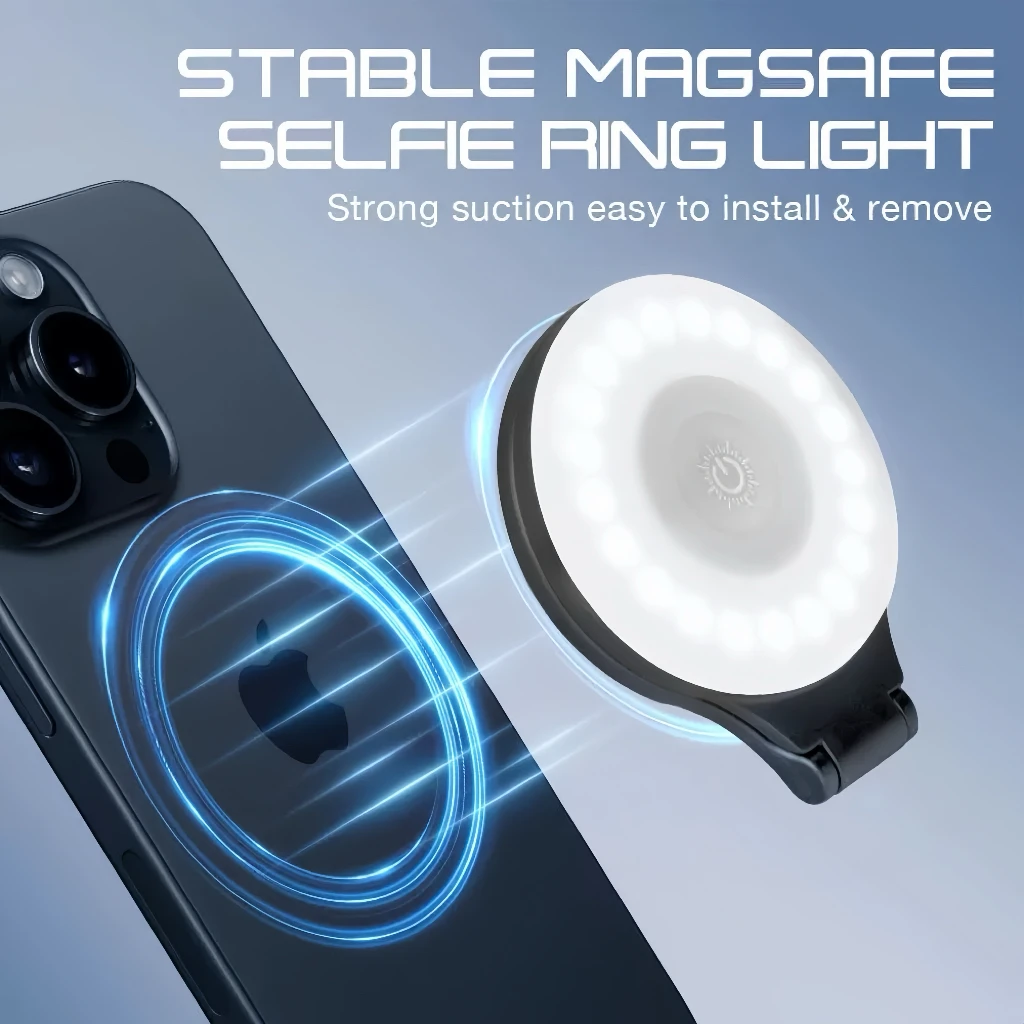 

Magsafe Selfie Beauty Light Magnetic Phone Fill Light Mini Portable for Mobile Photography