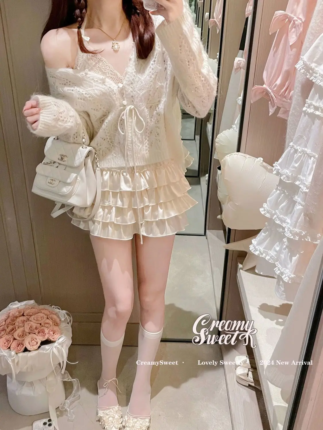 مثير الدانتيل تانك الأعلى المرأة الخامس الرقبة الرافعة منصات الفراشات الجمال الظهر الصدرية سترة الحلو جوفاء الدانتيل ملابس داخلية غير رسمية #5