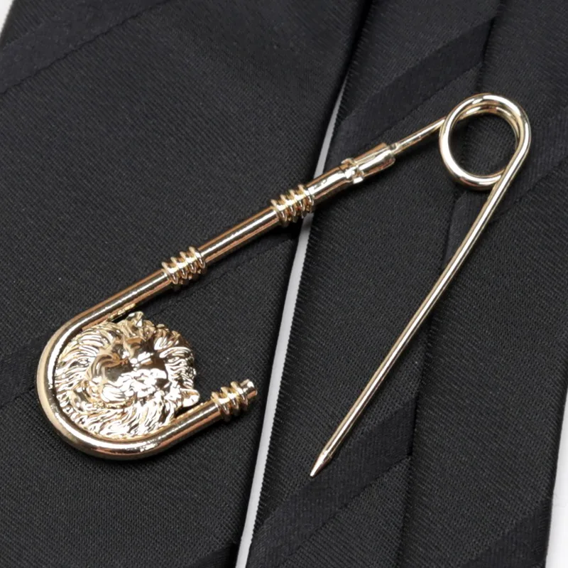 New Retro Style Brooch Pin Fashion DIY Safety Pins Women Waist Closing Artifact Men Suit Jacket Decoration Simple Anime Jewelry