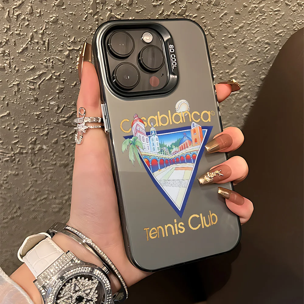 حار الدار البيضاء جراب هاتف ل Tecno Pova Spark Go 30C 20 10 7 Pova 6 Camon 40 30S 20 itel P36 A48 S23 Pro 4G 5G ماتي الغطاء الخلفي