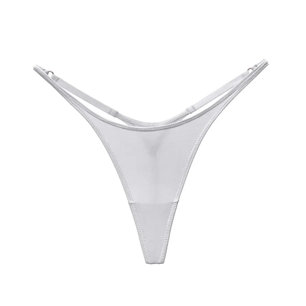 

Casual Style Underwear For Home Women Babydol Low Waist Panties Stripe Sexy Bikini Briefs Printed Pattern Seamless