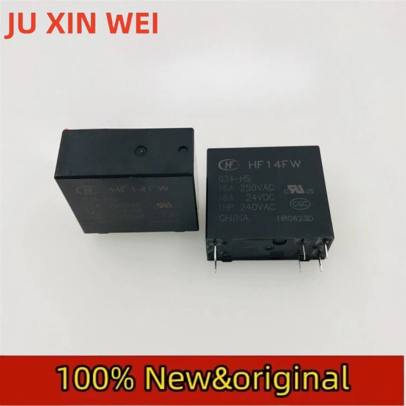 5PCS Hongfa Relay HF14FW-024-HS One set of normally open 6-pin 16A250VAC sensitive 530MW
