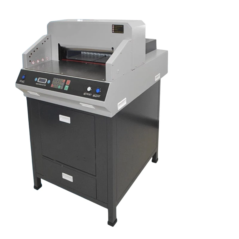 

Upgrade WH-4808HD Electric Programmed Paper Cutting Machine Paper Cutting Machine 8cm Thickness