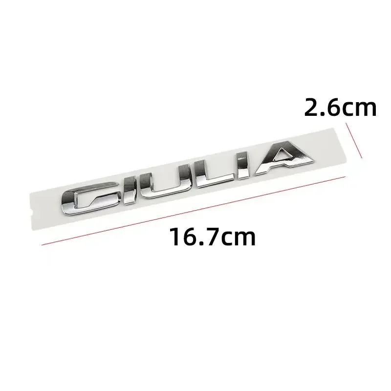 Hub Caps ABS Car Body Sticker Letters Badge Styling For Alfa Romeo STELVIO VELOCE GIULIA Q2 Q4 Ti Logo 2025 Auto Side Emblem Acc