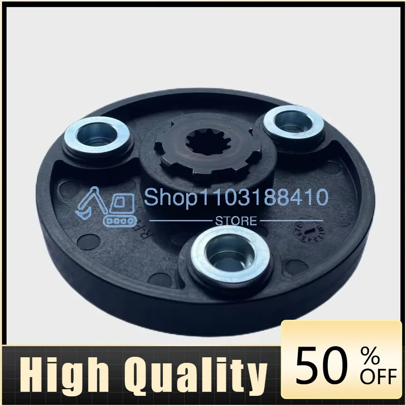 MINI LIUGONG 9775F 75 flange excavator connector Micro-digging coupling SDLG16PRO 18PLUS SANY-16