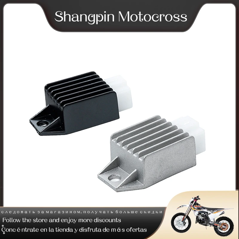 Hot Selling High Quality Motorcycle Performance Parts Ignition Voltage Regulator Rectifier for Buggie GY6 50cc 125cc 150cc Moped