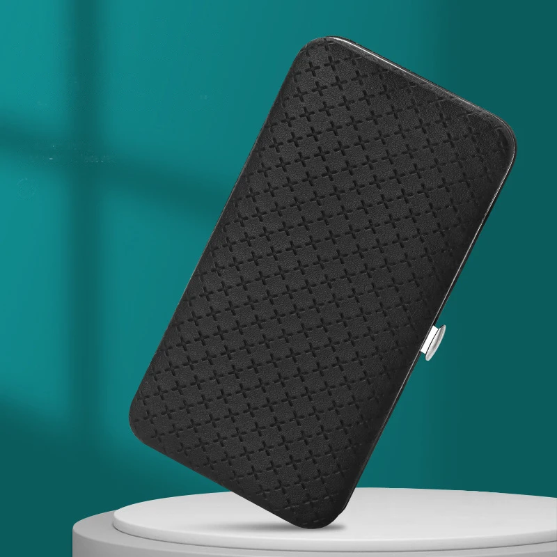 Juego de manicura, un juego profesional de decoración de uñas de acero inoxidable de 19 piezas con función completa, cortaúñas portátiles, creatividad de regalo