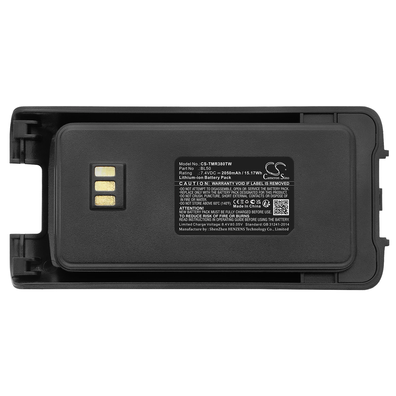 2050mAh Walkie-talkie battery for Smartcom SC-280 SC-380 Tytera TH-UV8200 Harico P73 Retevis RT81 Tetevis RT50 BL50 7.4V