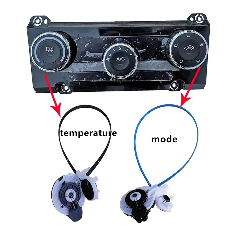 Air Conditioning Cable for 2012-2013 Geely Emgrand EC7 RV 718 715 Cold Warm Temperature Wind Direction Mode Cable Accessories