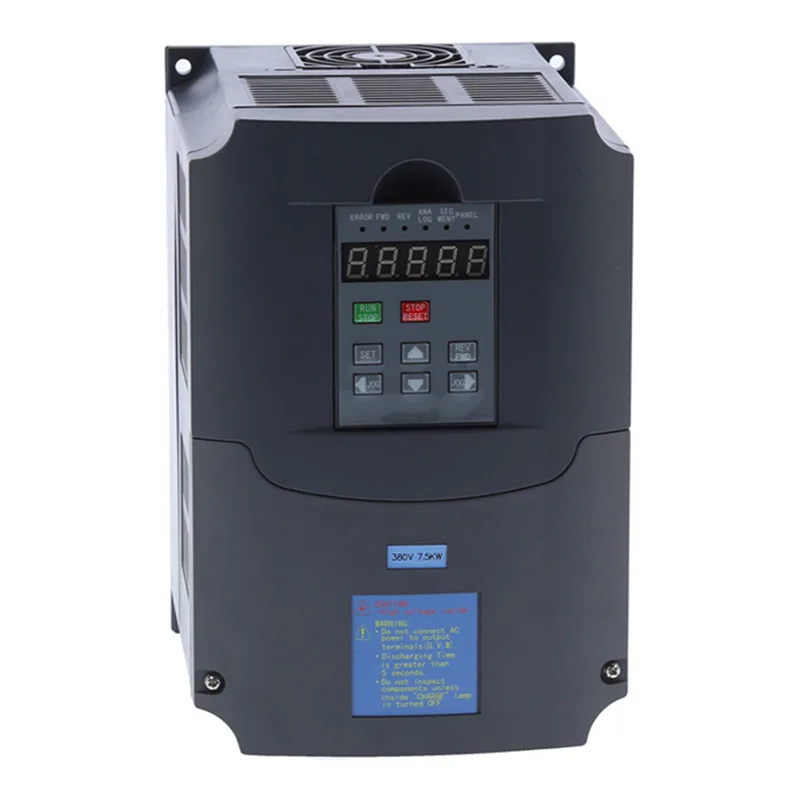 VFD Inverter Variable Frequency Drive Converter 7.5KW AC 380V 3P Output Speed Drive Controller for Motor CNC Home Applicance