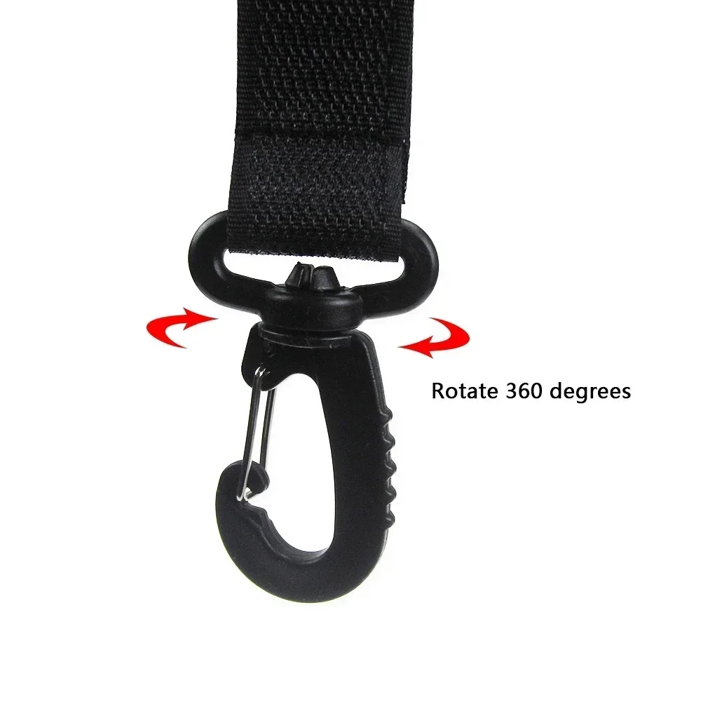 2-10pcs Stroller Hooks Hook Buckle Stroller Hanger Organizer Buckles Clip Aluminum Alloy Carabiner Cart Diaper Bag Shopping Pram