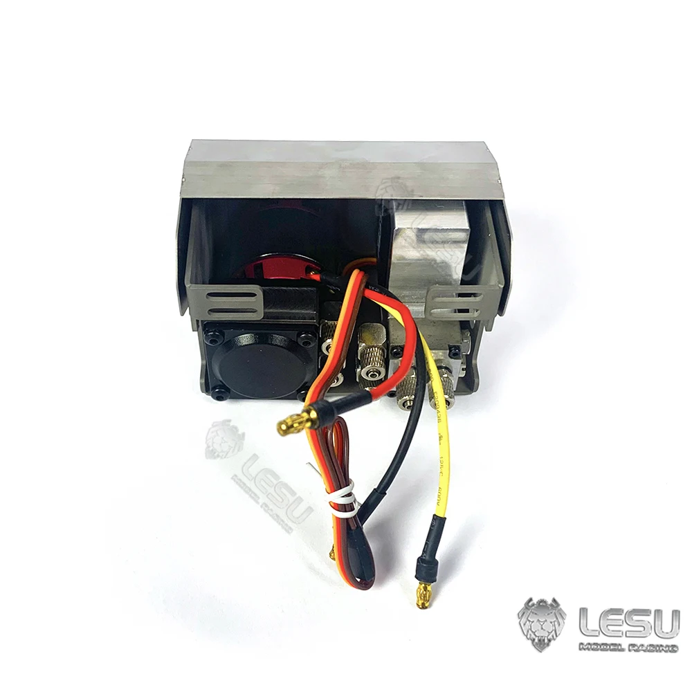 TOUCAN LESU Parts Metal Toolbox Hydraulic Pump 1Ch Reversing Valve for 1/14 Tamiyay Dump Truck DIY RC Models Th21904