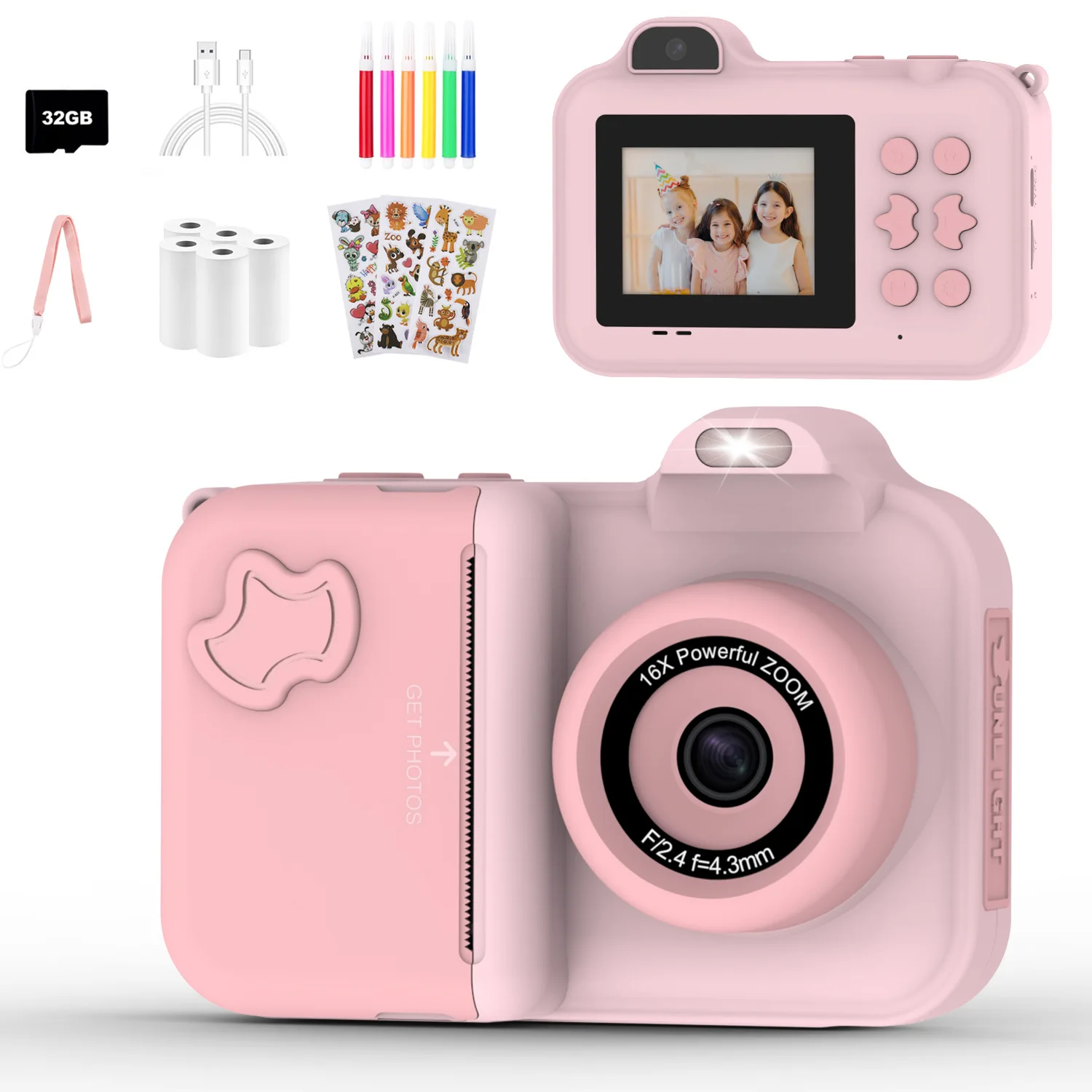 children-photography-camera-smart-instant-print-digital-camera-1080p-hd-dual-lens-kids-video-recorder-toys-for-girls-boys-gift