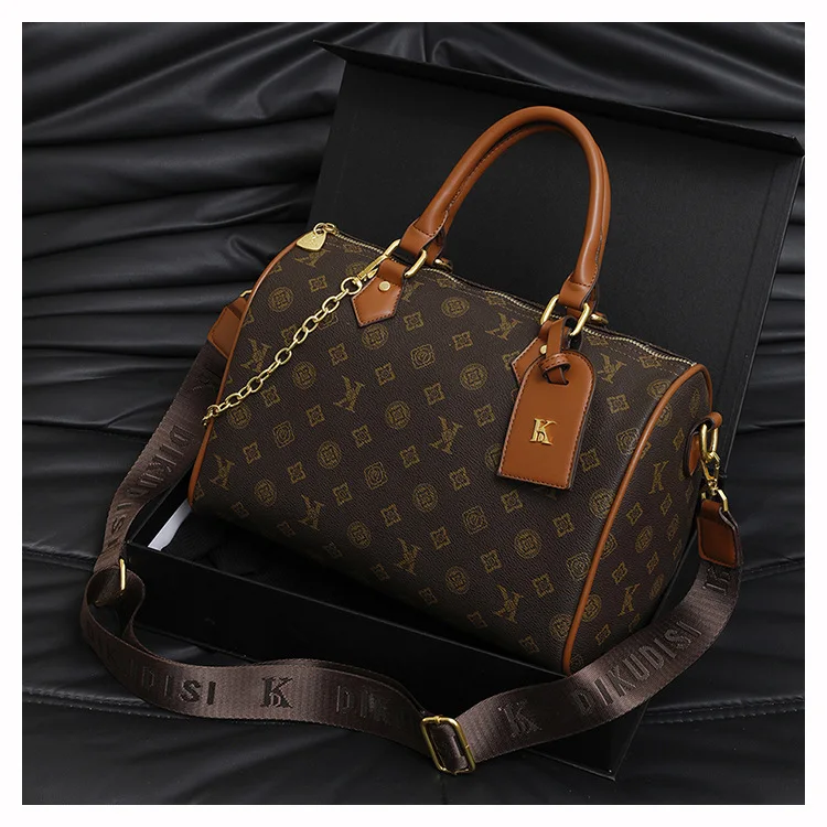 

2025 Vintage Women‘s Color Block Tote Bag Genuine Leather Large Capacity Multi-way Shoulder Crossbody Purse, Retro Chic Work Bag